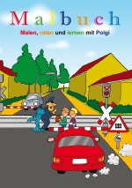 Malbuch Kinder im Straßenverkehr